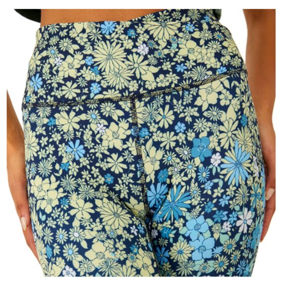 NEW FP Movement $98 XS Lose Control Leggings Navy Floral Ditsy free people - Picture 4 of 6